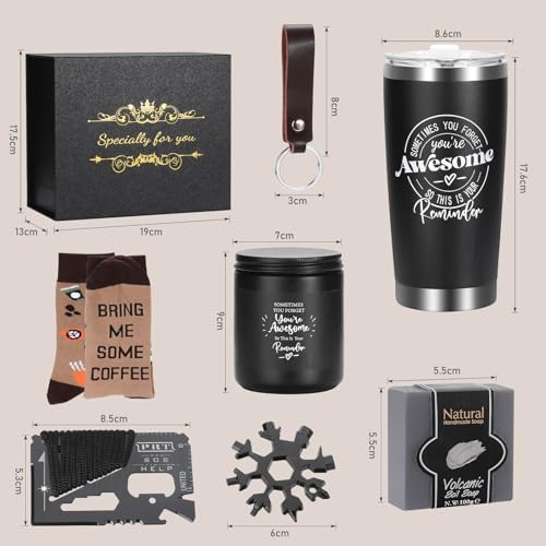 Gift Basket for Men – Care Package for Dad, Husband, Grandpa, Boss