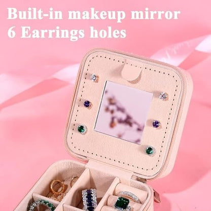 Personalized Jewelry Box - A portable storage box for travel rings