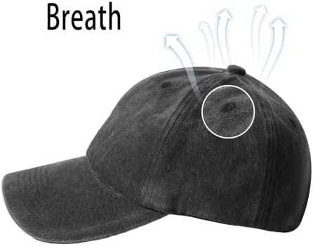 Vintage Washed Baseball Caps Birthday Gift Hats for Men Womens