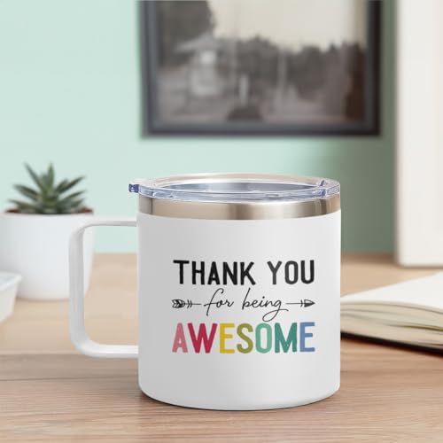 SANDJEST Inspirational Gifts for Women Thanks for Being Awesome