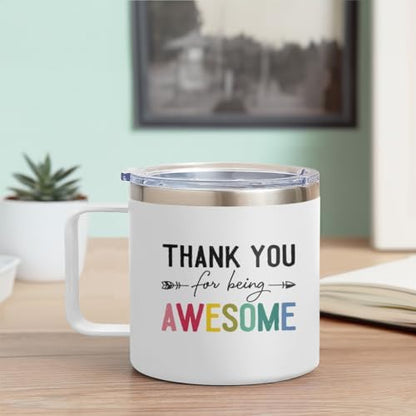 SANDJEST Inspirational Gifts for Women Thanks for Being Awesome