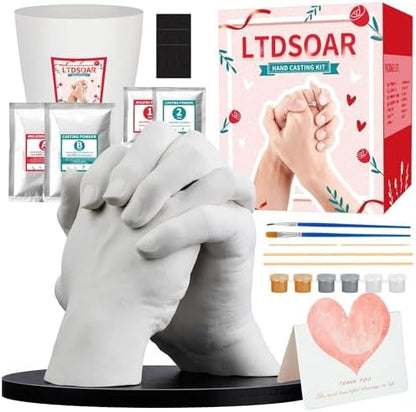 LTDSOAR Hand Casting Kit for Couples & Family with Practice Kit with