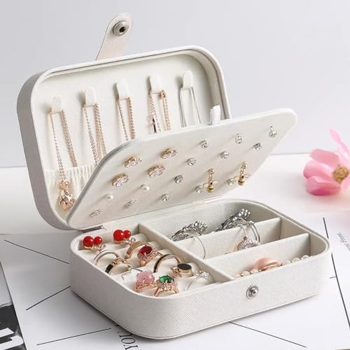 Personalized Jewelry Box Gifts for Women Custom Travel Jewelry Case