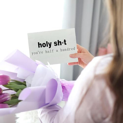 Funny 50th Birthday Card Gifts for Men Women