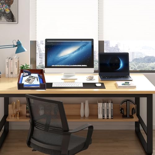 Leather Letter Tray, Office Supplies Desk Organizer for Mail Paper