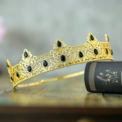 NA King Crown and Birthday Sash, Prom Decoration Gifts for Men