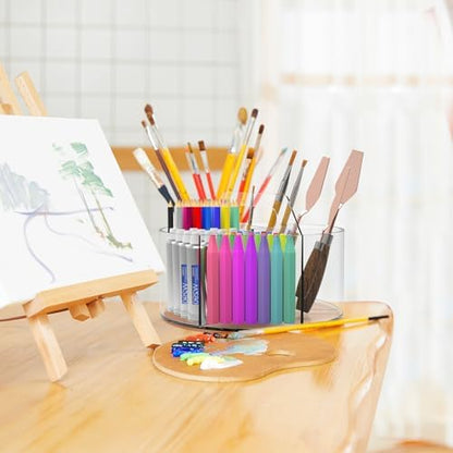 Absonic 250pcs Acrylic Pencil Holder Marker Organizer, Back to School