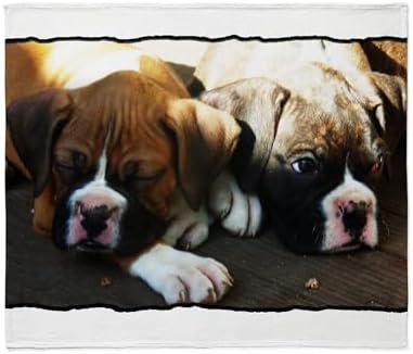 CafePress Boxer Puppies Throw Blanket Super Soft Fleece Plush Throw