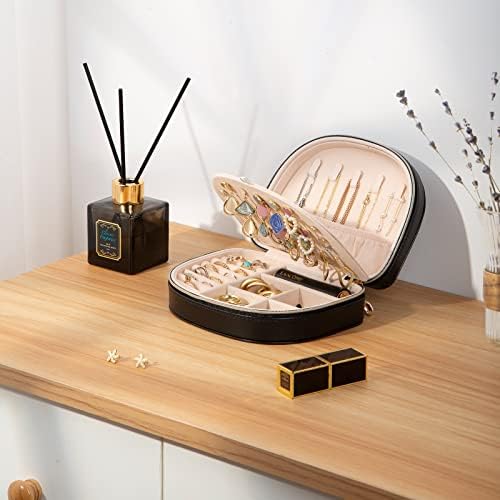 ProCase Travel Size Jewelry Box, Medium Portable Seashell-Shaped