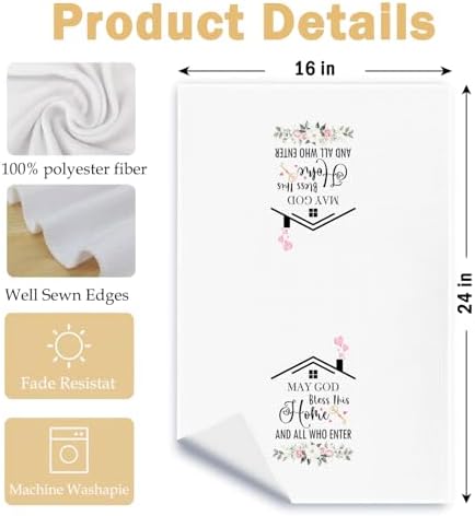 New Home Gifts Kitchen Towels, Housewarming Gifts for New House Dish
