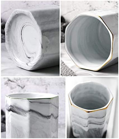 Pen Holder, Pencil Holder for Desk, Practical Ceramic Pencil