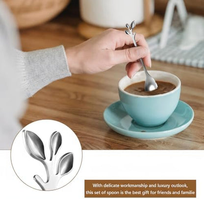 Sieral 10 Pieces Sugar Cube Tongs Mini Spoons Dessert Forks Set