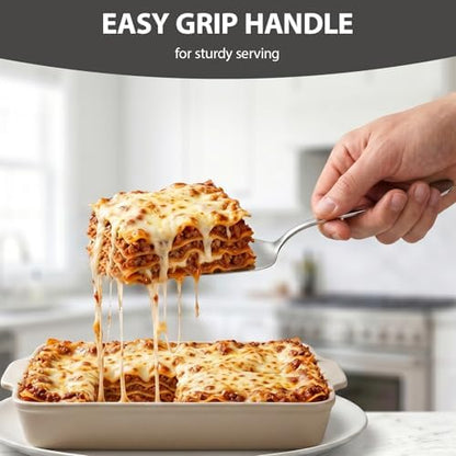 Lasagna Server, 11.5-Inch Stainless Steel Pie and Cake Server Cutter