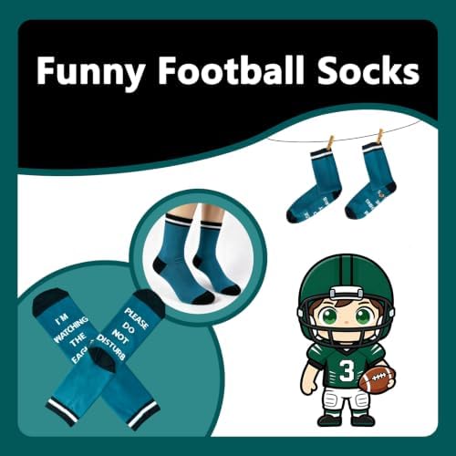Novelty Football Socks Sports Birthday Gifts-Please Do Not Disturb I'm