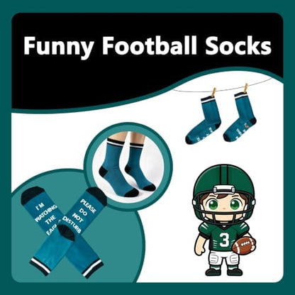 Novelty Football Socks Sports Birthday Gifts-Please Do Not Disturb I'm