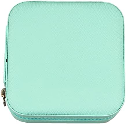 TAONE Portable Travel Jewelry Box Personalized Birth Month Flower Mini