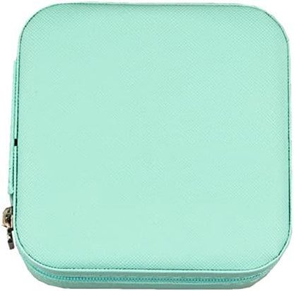 TAONE Portable Travel Jewelry Box Personalized Birth Month Flower Mini