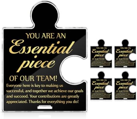 4Pcs Team Gifts for Employees, Thank You Gift for Coworkers Colleagues