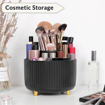 SKYDUE 360 Degree Rotating Desk Organizer, Pencil Pen Holder for Desk