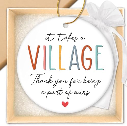 HEXMOZ Christmas Teacher Gifts for Women - Thank You Gifts for Women &