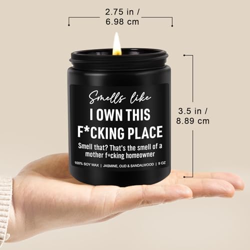 Younift Funny Scented Candle, House Warming Gifts New Home