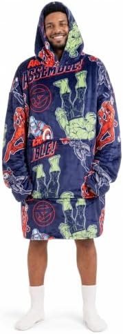Jay Franco Wearable Throw Blanket – Oversized Plush Hooded Blanket