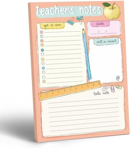 Sweetzer&Orange Teacher Planner Pad – Weekly Undated Lesson Planner