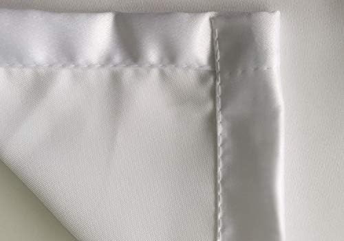 Ambesonne Snowflake Tablecloth, Winter Holiday Illustration Christmas
