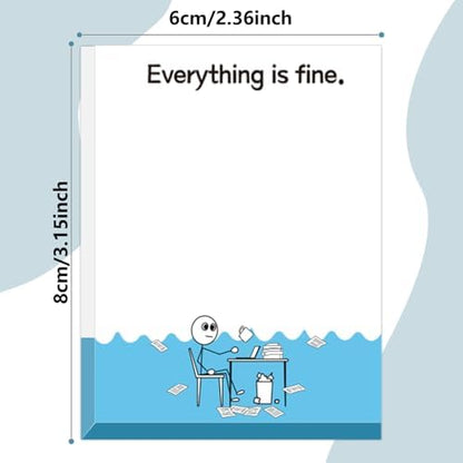 24 Sets Sarcastic Sticky Notes Sleazy Greetings Memo Fun Notepads