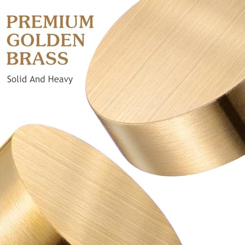 Homoyoyo 2pcs Brass Paperweight for Calligraphy and Writing Supplies