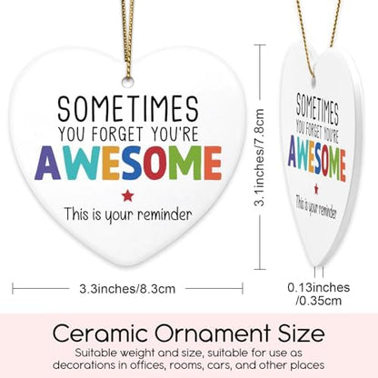 Inspirational Gifts for Women Men Ceramic Ornaments Thank You Gifts