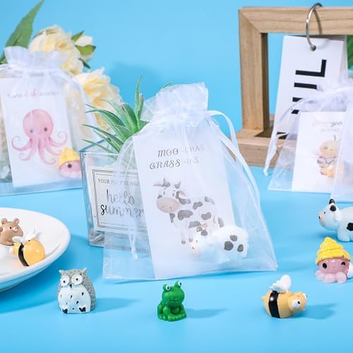 50 Sets Employee Teacher Appreciation Gifts with Cards & Bags, Animal