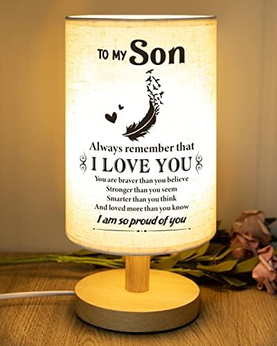 SOUHONEY Gifts for Son, Table Lamp for Son Birthday Gifts from Parents