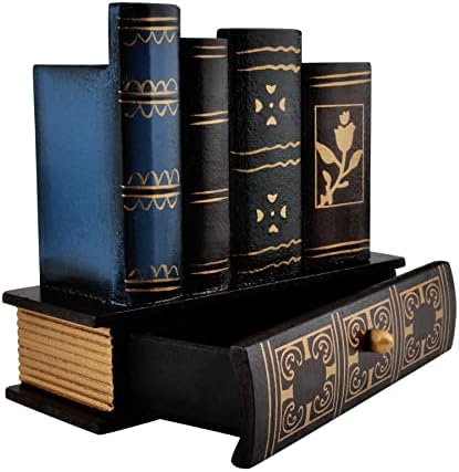 POWER UNICO FLOWER Vintage Book Pen Holder Retro Pen Desk Organizer