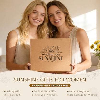 Sunshine Gift Baskets Get Well Care Package Birthday Gifts for Women
