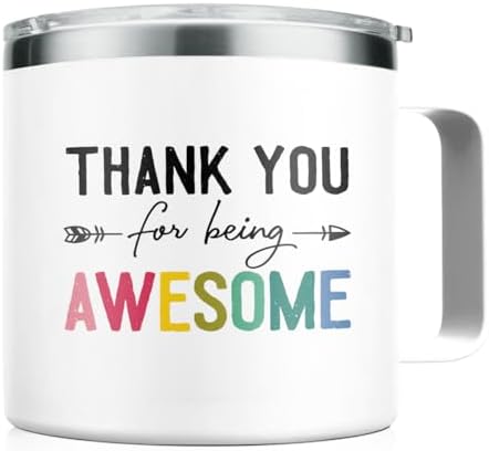 SANDJEST Inspirational Gifts for Women Thanks for Being Awesome