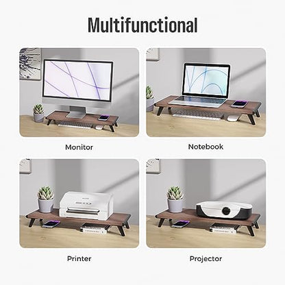 loukin Monitor Stand Riser for Desk, 22.4" × 8.2" Computer Stand
