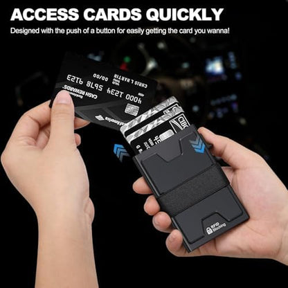 SEMORID RFID Blocking Slim Card Holder Wallet for Men Wallet