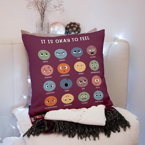Nogrit Counseling Office Must Haves Pillow Cover, Calming Corner