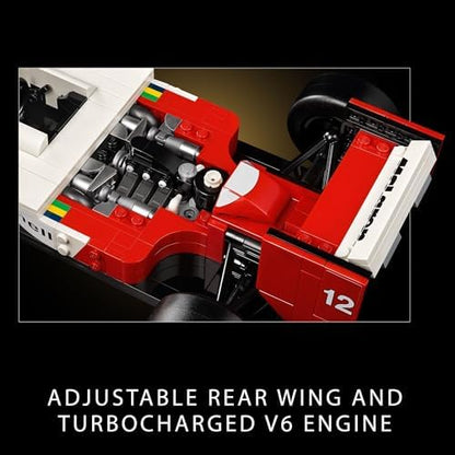 LEGO Icons McLaren MP4/4 & Ayrton Senna Minifigure Model Car Kit