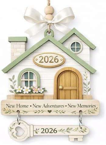 New Home Ornament 2026, New Home Gifts, Housewarming Presents, New