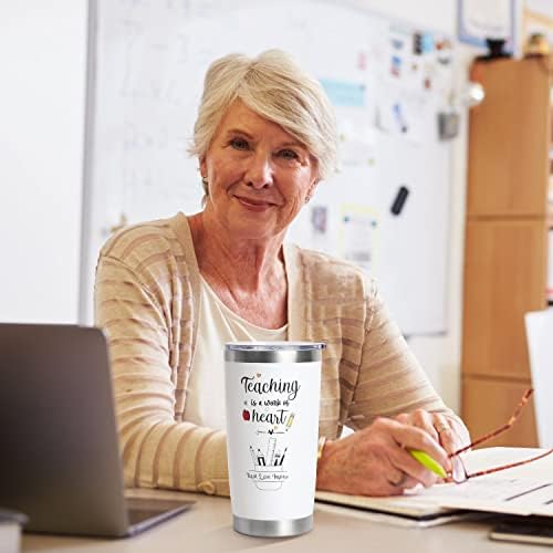 UAREHIBY 10 PCS Best Teacher Appreciation Gifts for Women,20 OZ Wine