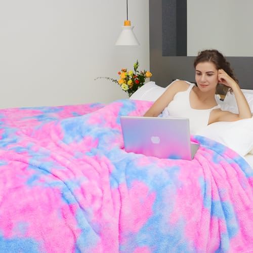 MUGD Blankets Fuzzy Soft Fleece Throw Blanket Cozy Soft Warm Throw