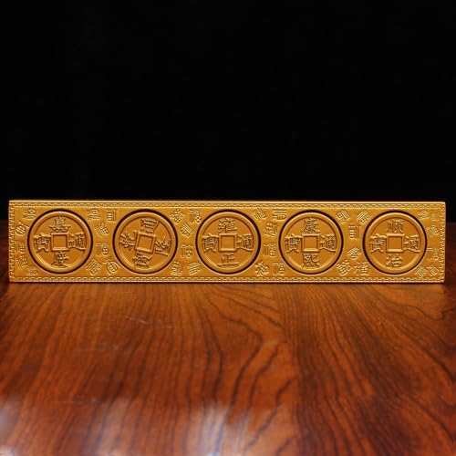 menfez Handmade Brass Paperweight Sculpture for Men's Office Desk&man