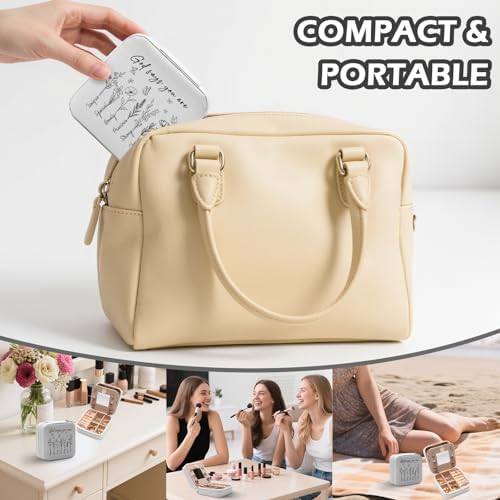 GAOLZIUY God Says You Are Inspirational Travel Jewelry Box, Religious
