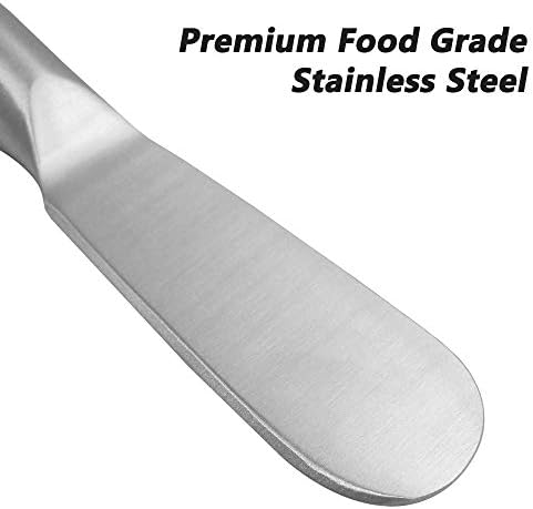 6 Pieces Cheese Spreader Set, Stainless Steel Multipurpose Cheese and