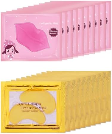 20 Pairs Lip Mask & Eye Mask, Bridesmaid Gifts, Bachelorette Party