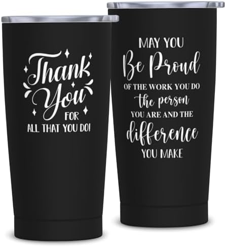 Employee Appreciation Gifts 20oz Tumbler, Thank You Gifts for Men