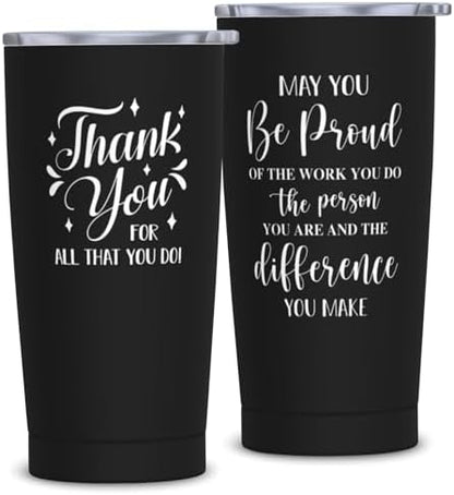 Employee Appreciation Gifts 20oz Tumbler, Thank You Gifts for Men