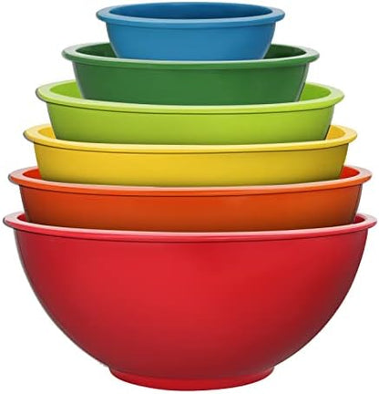 Classic Mixing Bowl Set, Microwave and Dishwasher Safe,Ideal for